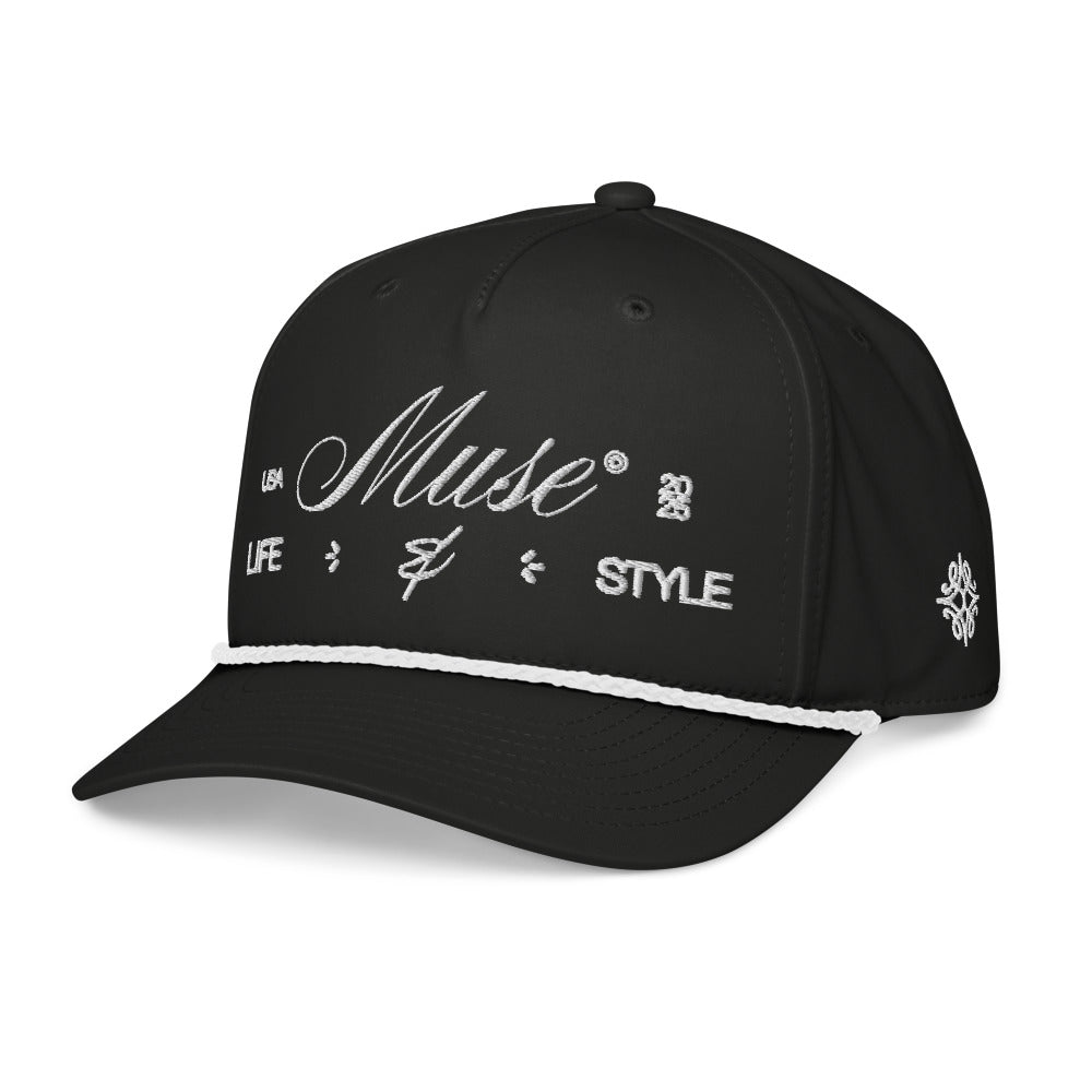 Richardson Classic Rope Cap - Black