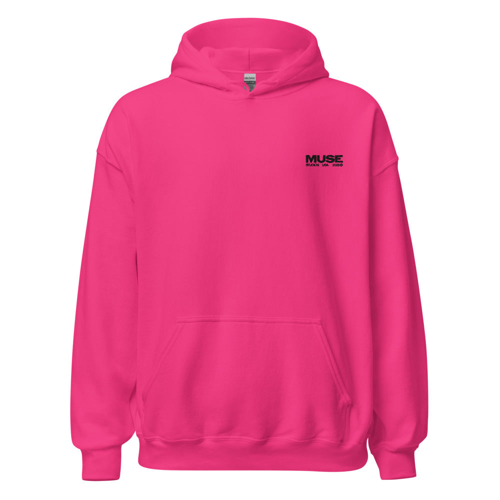 Cherry Muse Premium Hoodie in Hot Punch